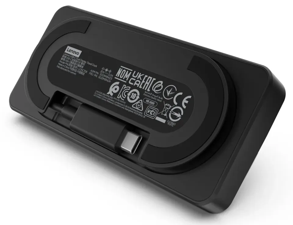 LENOVO USB-C Dual Display Travel Dock + 100W Adapter (EU)