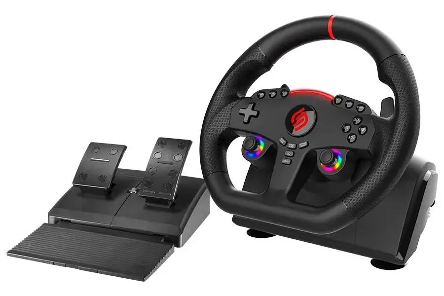 SUPERDRIVE Sada volantu a pedálů 270 GT/ PS4/ Xbox One/ Switch 1+2/ PC
