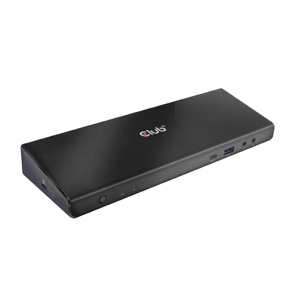 Club3D Dokovací stanice USB-C 13v1, 2xDP, 3xHDMI, 1xUSB-C, 5xUSB, 1xRJ45, 1x3.5mm, černá