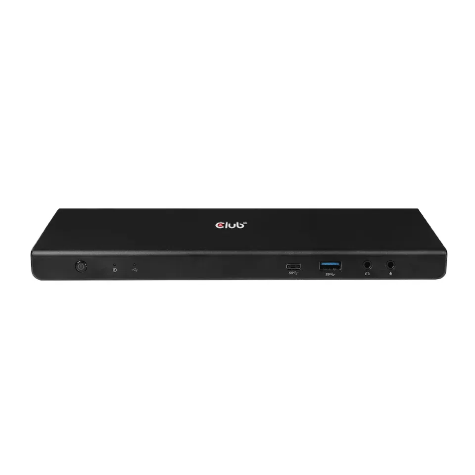Club3D Dokovací stanice USB-C 13v1, 2xDP, 3xHDMI, 1xUSB-C, 5xUSB, 1xRJ45, 1x3.5mm, černá