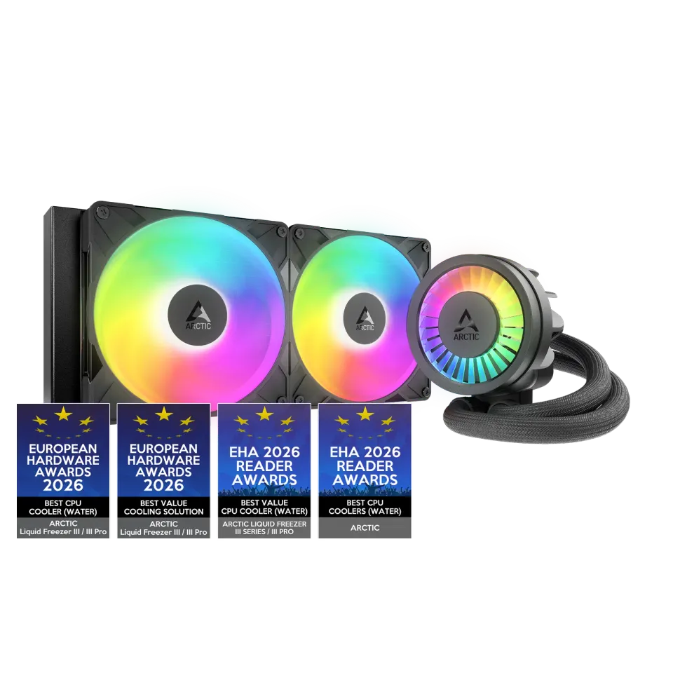ARCTIC Liquid Freezer III 280 Pro A-RGB (Black), komplet vodního chlazení CPU