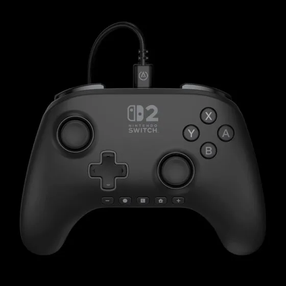 PowerA Kabelový ovladač pro Nintendo Switch 2 - černý