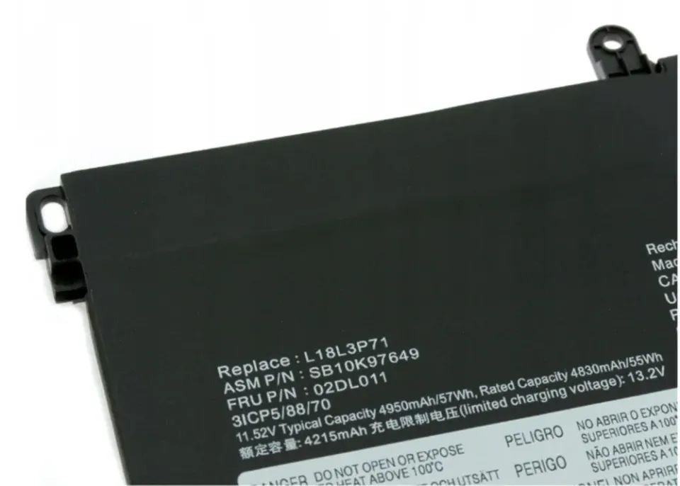 TRX Baterie Enestar L18L3P71 pro notebooky Lenovo ThinkPad P53S T590 - Li-Ion 11,52V 4950mAh 57Wh /neoriginální