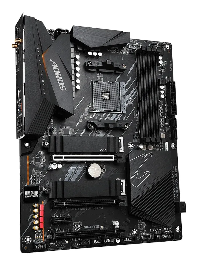 GIGABYTE MB Sc AM4 B550 AORUS ELITE AX V2, AMD B550, 4xDDR4, 1xDP, 1xHDMI