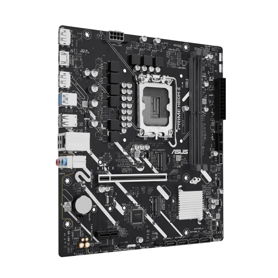 ASUS MB Sc LGA1851 PRIME H810M-E-CSM, Intel H810, 2xDDR5, 2xDP, 1xHDMI, mATX