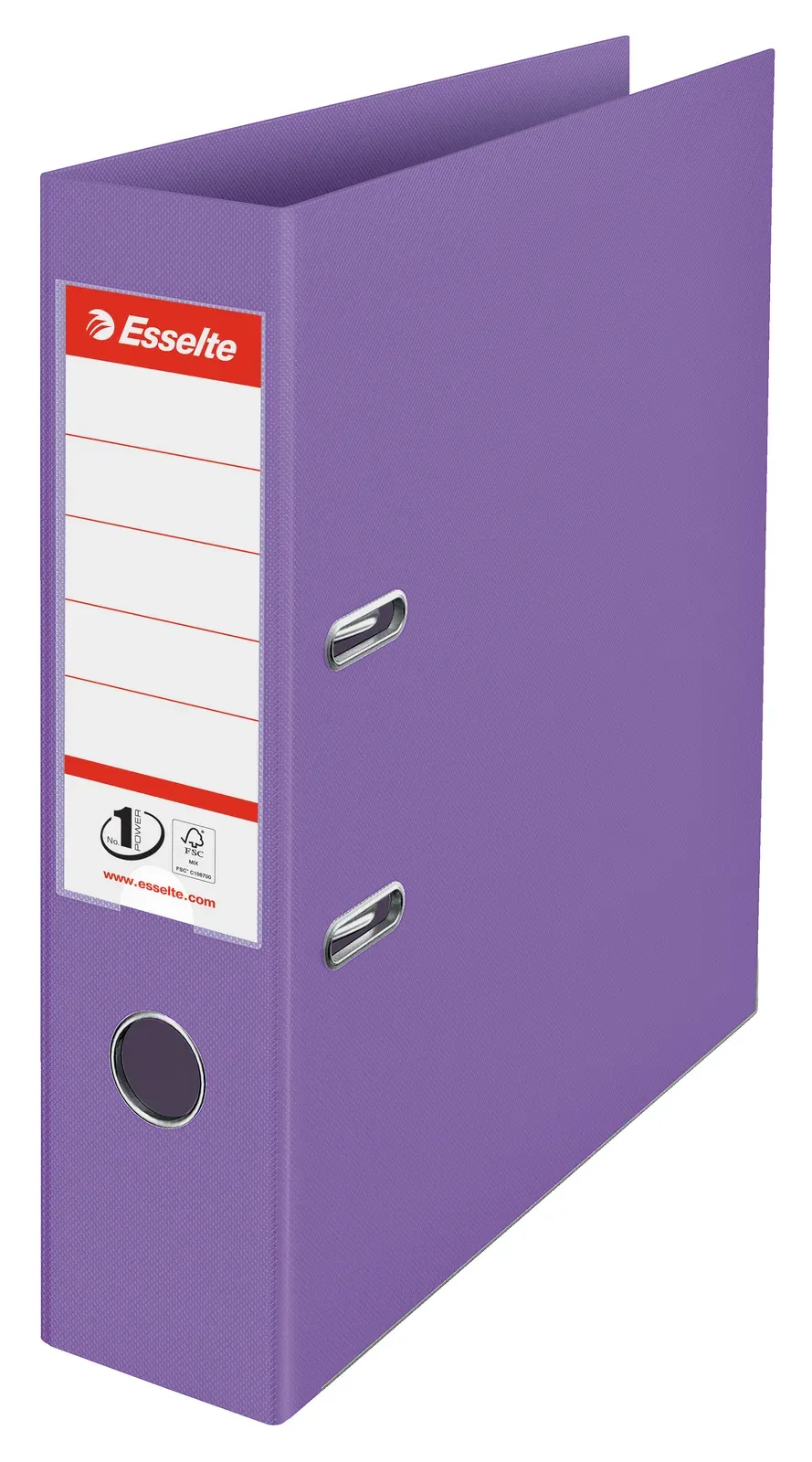 Esselte Pák. pořadač No. 1 POWER Colour´Breeze, A4/75mm, levandulová