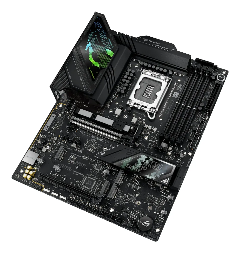 ASUS MB Sc LGA1851 ROG STRIX Z890-F GAMING WIFI, Intel Z890, 4xDDR5, 1xDP, 1xHDMI, 2xThunderbolt, WI-FI, ATX