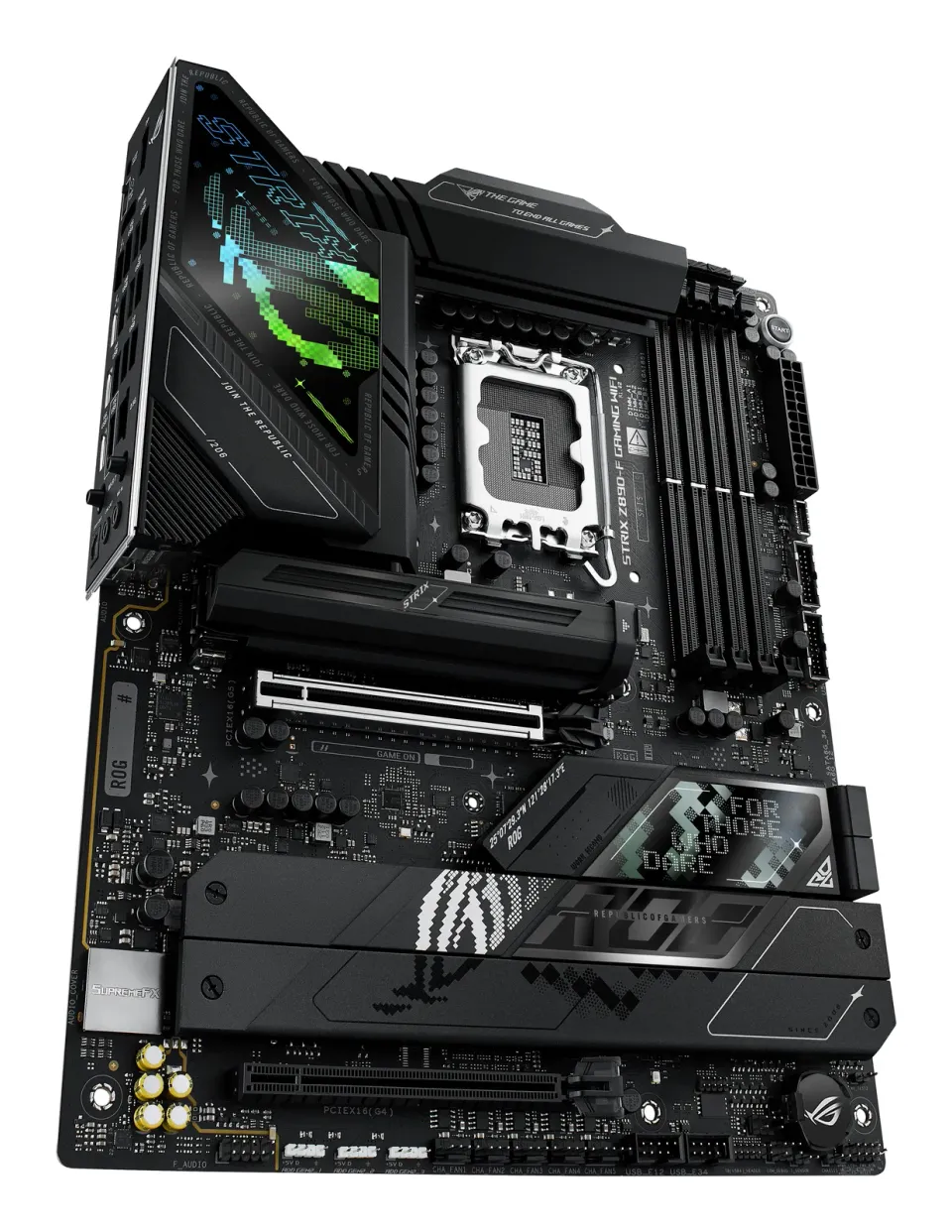 ASUS MB Sc LGA1851 ROG STRIX Z890-F GAMING WIFI, Intel Z890, 4xDDR5, 1xDP, 1xHDMI, 2xThunderbolt, WI-FI, ATX