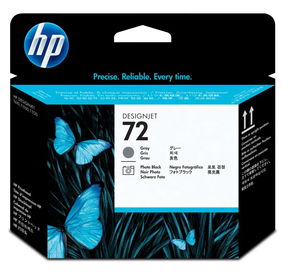 HP C9380A náplň č.72 Photo Black + Grey (pro DJ T1100)