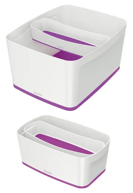LEITZ Organizér MyBox, bílá/fialová
