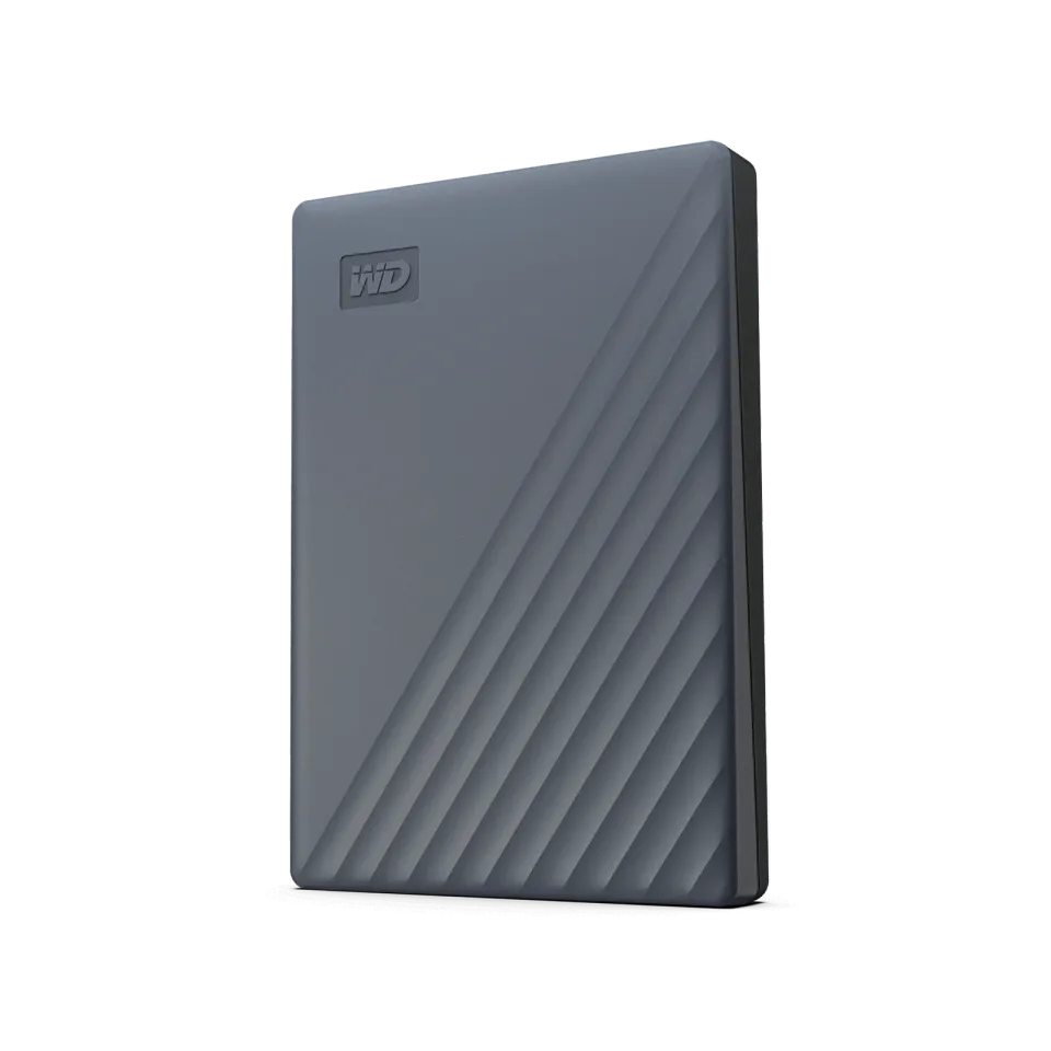WD My Passport Portable 6TB Ext. USB3.2/USB-C Silicon Grey