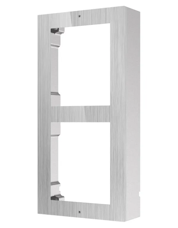 Hikvision DS-KD-ACW2/S - 2-rámeček interkomu pro povrchovou montáž; nerez