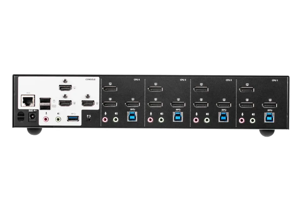 ATEN CS1964-AT-G 4portový přepínač KVMP USB3.0 4K DisplayPort Tři Monitory