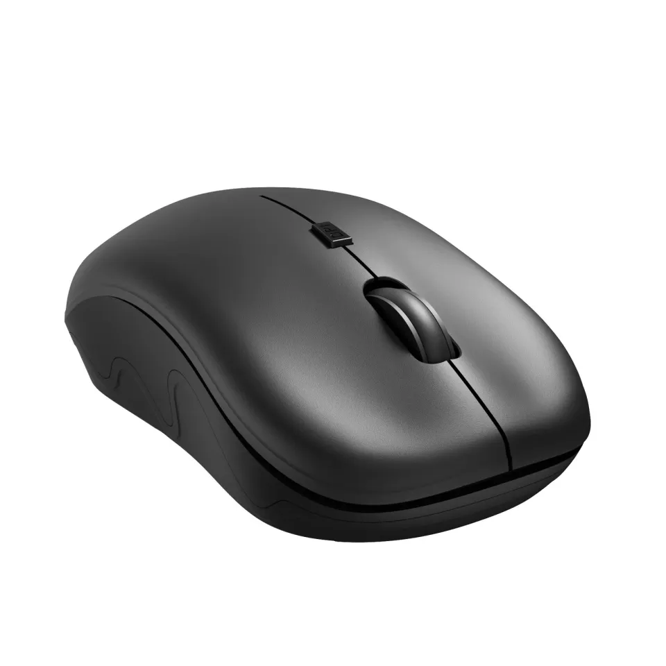 C-TECH Myš WLM-09, Dual mode, bezdrátová, BT5.0 + 2,4GHz, 1600DPI, černá
