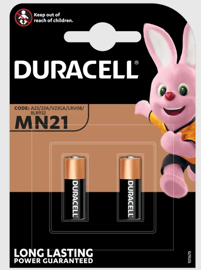 DURACELL Baterie - pro digitální fotoaparát 12V, 2 Pack, nenabíjecí