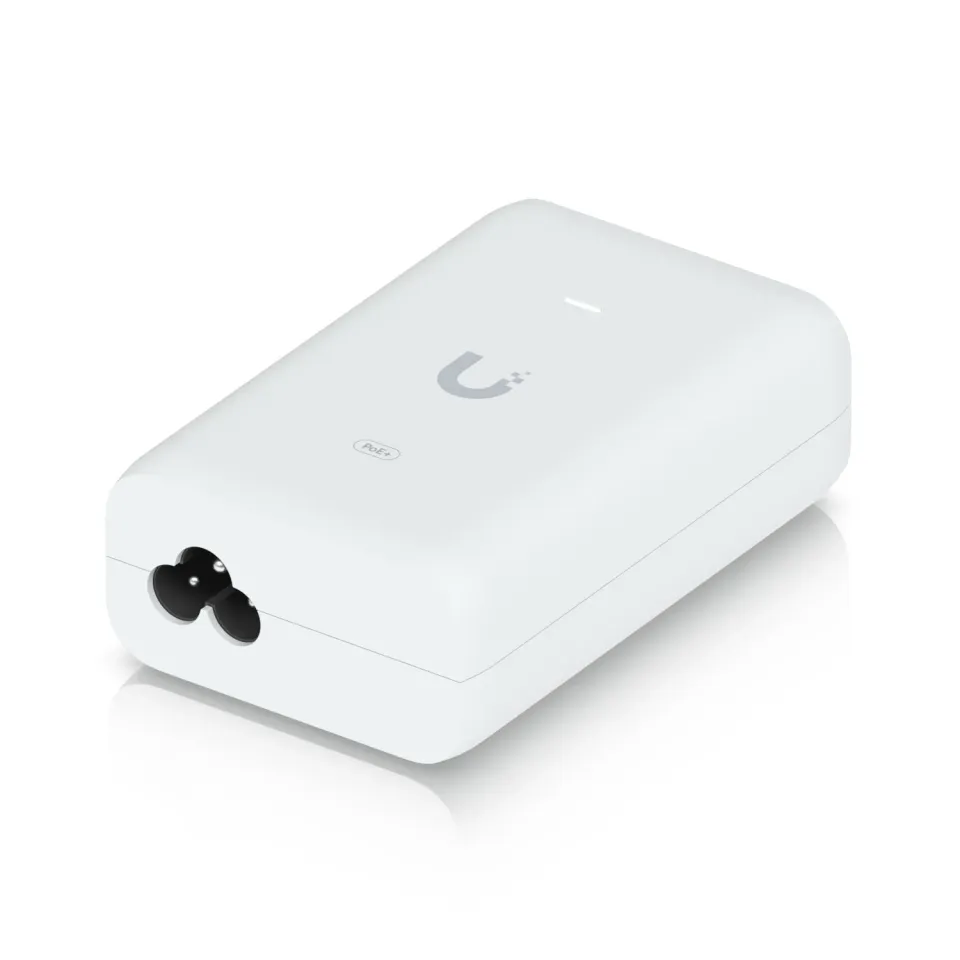 UBNT U-PoE+ - Gigabitový PoE injektor 48V/0,65A (30W)