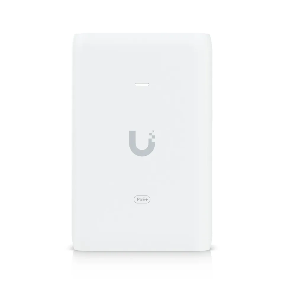 UBNT U-PoE+ - Gigabitový PoE injektor 48V/0,65A (30W)