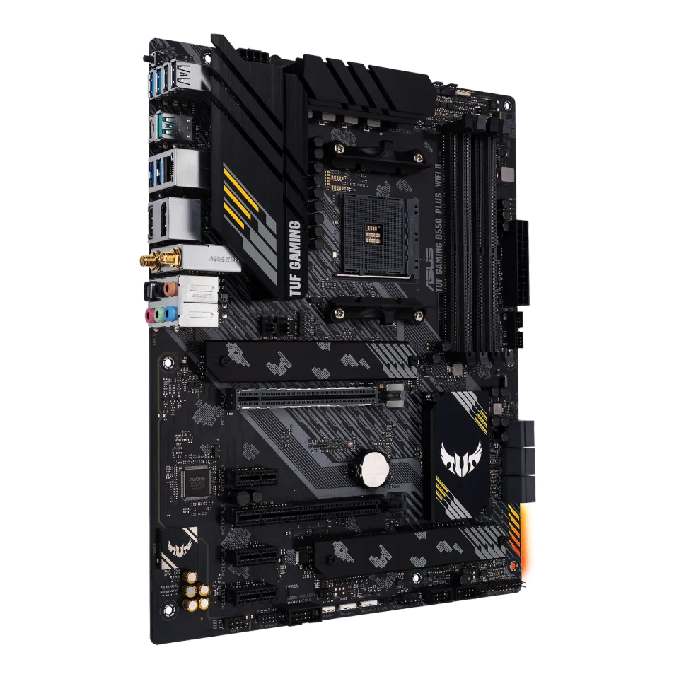 ASUS MB TUF GAMING B550-PLUS WIFI II soc.AM4 B550 DDR4 ATX M.2 HDMI DP WIFI