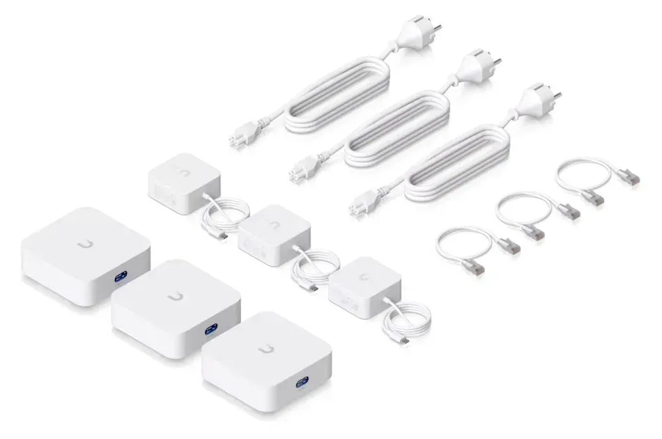 Ubiquiti UniFi Whole Home WiFi 3-pack - Sada 3x UniFi Express 7, MLO Meshing, Wi-Fi 7, 2,4/5/6GHz