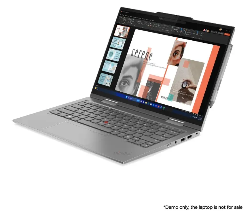 Lenovo Slim Pen = tenký stylus, USB-C napájení, magnet, až 4096 úrovní citlivost