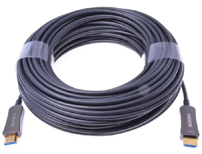 PremiumCord optický fiber HDMI High Speed with Ether. 4K@60Hz kabel 100m, M/M, z