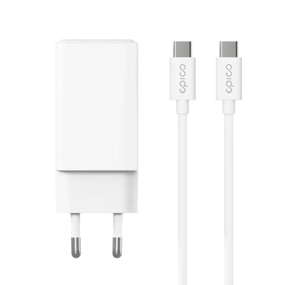 Epico GaN 65W adaptér EA65 s 1,2 m USB-C kabelem