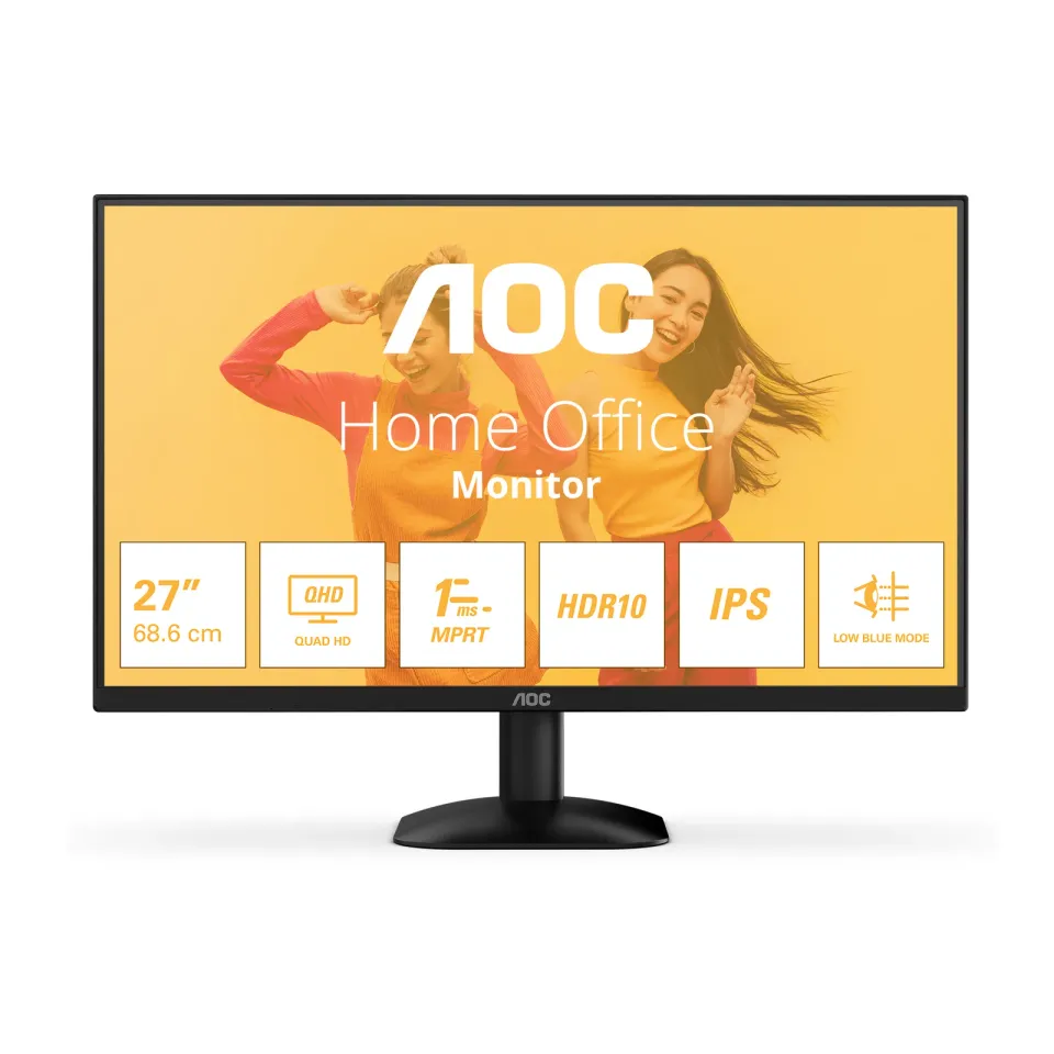 AOC/Q27B35E/27"/IPS/QHD/75Hz/4ms/Černá/3R