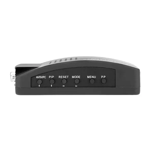 XtendLan Převodník Video PAL na VGA, s možností nastavení jas/kontrast, až 1280x1024, scaler, 5V-19V DC