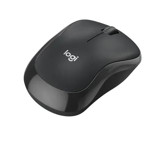 Logitech myš M240 Tichá bezdrátová myš, šedá, EMEA