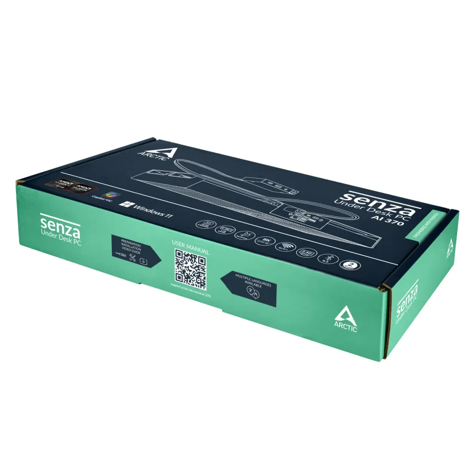 ARCTIC Senza AI 370 - Passively cooled mini-PC
