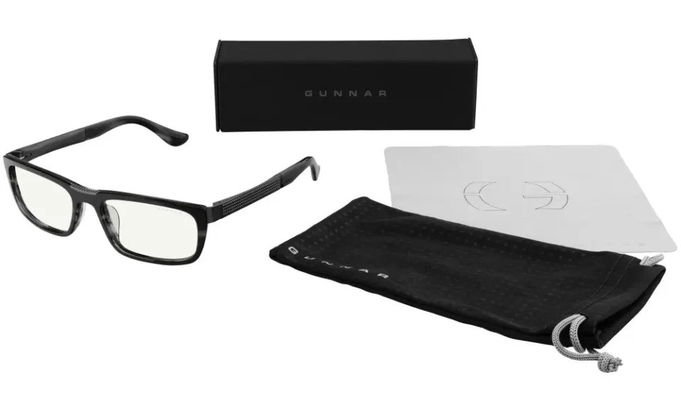 GUNNAR kancelářske/herní brýle TAHOE SLATE čirá skla-PRO MINERAL BLF 35 GUNNAR focus