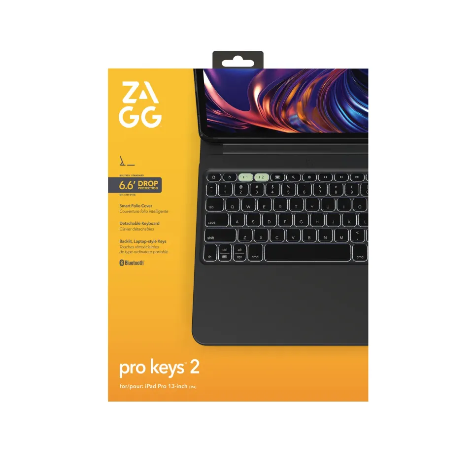 ZAGG Klávesnice Pro Keys 2 Apple iPad Pro 13 Černá CZ/SK