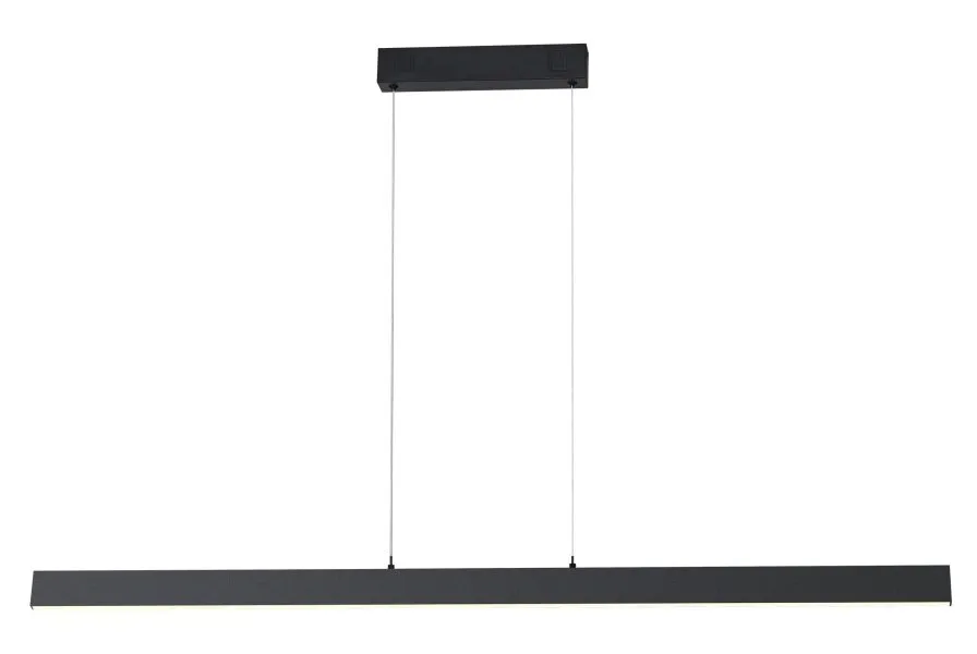 IMMAX NEO LITE TRIANGOLO SMART závěsné svítidlo černé 125cm 28W s BEACON, Wi-Fi, TUYA