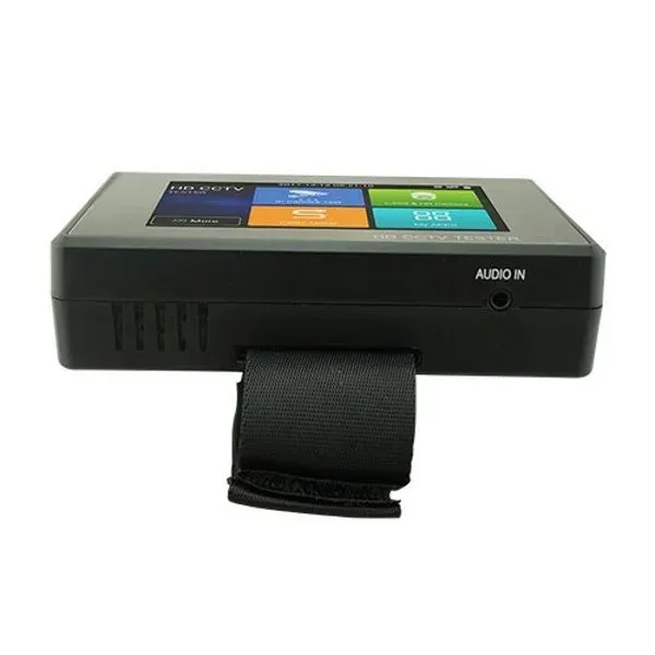 XtendLan Ruční tester IP a analog kamer, 4" touch, LAN, PoE, video-in, CVI/AHD/TVI, 12V out