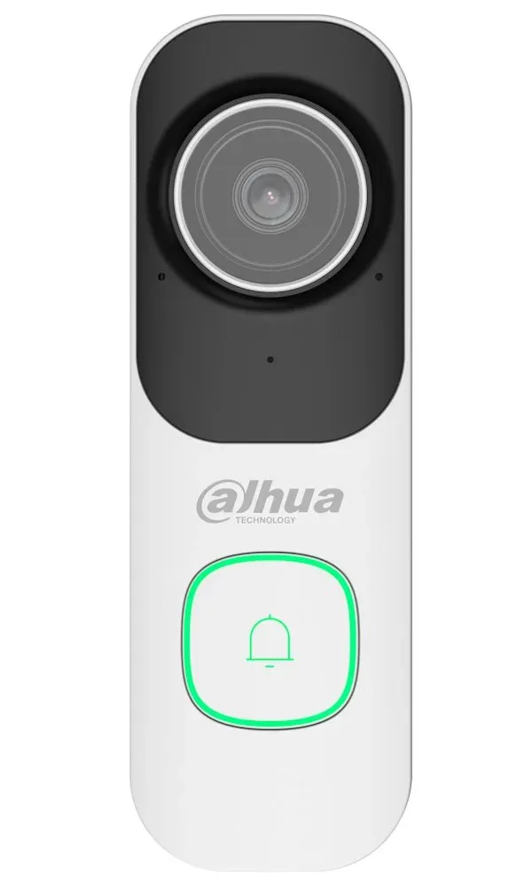 DAHUA chytrý domácí zvonek s kamerou DB41AW/ Wi-Fi/ 4Mpix/ H.265/ krytí IP65/ IR až 10m/ bílý/ CZ app
