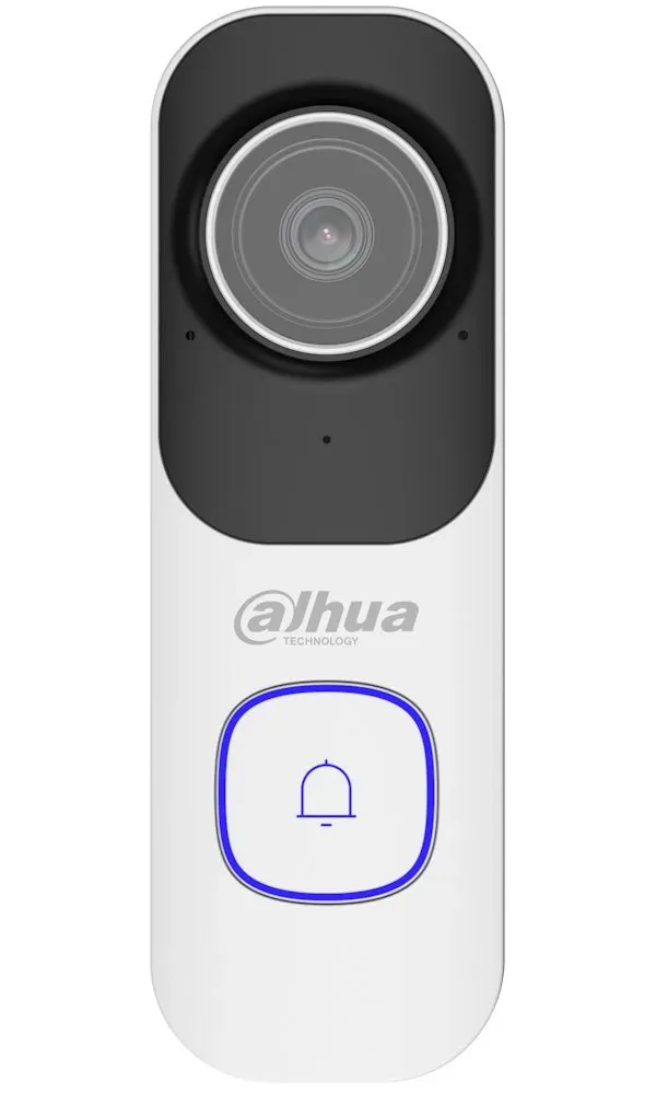 DAHUA chytrý domácí zvonek s kamerou DB41AW/ Wi-Fi/ 4Mpix/ H.265/ krytí IP65/ IR až 10m/ bílý/ CZ app