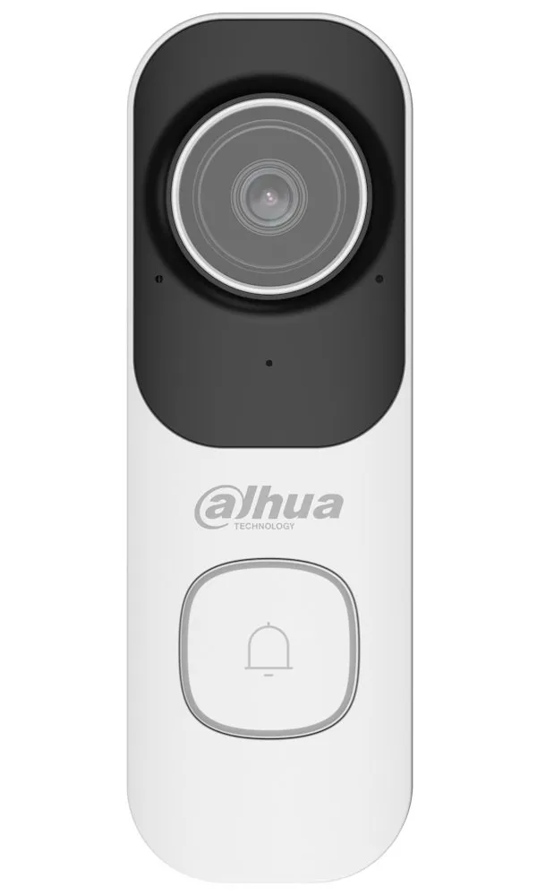DAHUA chytrý domácí zvonek s kamerou DB41AW/ Wi-Fi/ 4Mpix/ H.265/ krytí IP65/ IR až 10m/ bílý/ CZ app