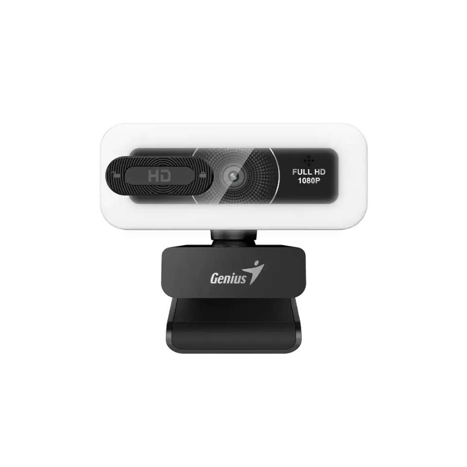 Genius FaceCam Light Webkamera, Full HD 1080p, LED osvětlení, vestavěný mikrofon