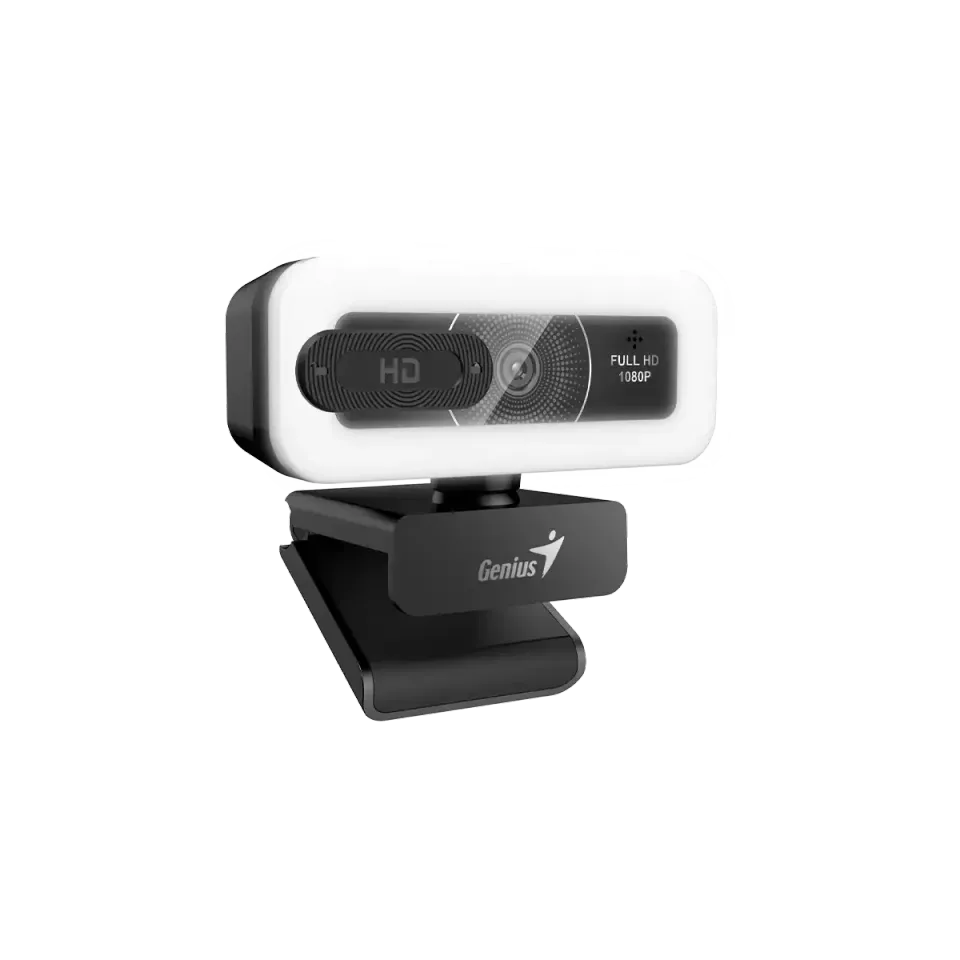 Genius FaceCam Light Webkamera, Full HD 1080p, LED osvětlení, vestavěný mikrofon