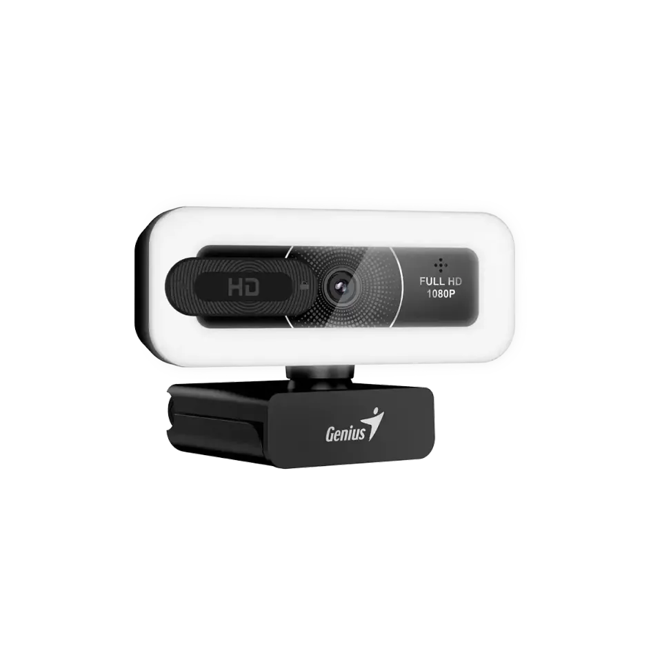 Genius FaceCam Light Webkamera, Full HD 1080p, LED osvětlení, vestavěný mikrofon