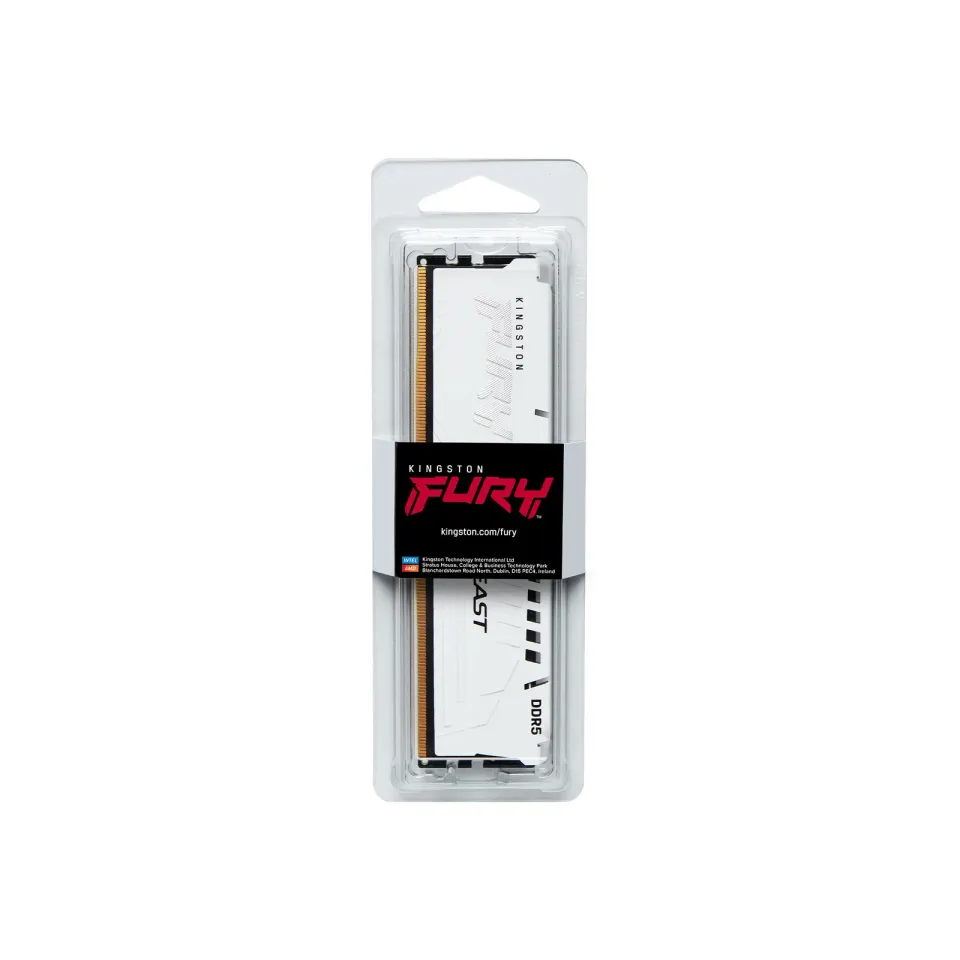 KINGSTON 16GB 6800MT/s DDR5 CL34 DIMM FURY Beast White EXPO