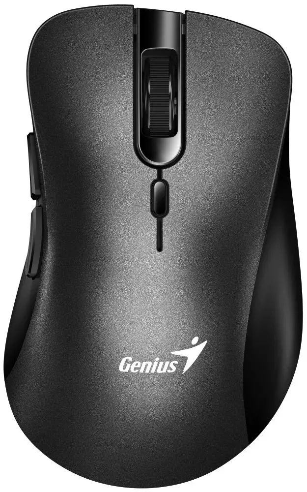 Genius Ergo 8100S/Ergonomická/Optická/Pro praváky/1 600 DPI/Bezdrátová USB/Černá
