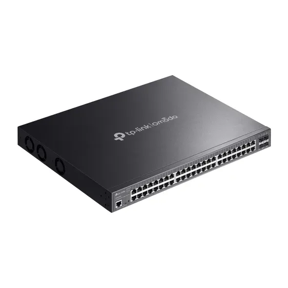 TP-LINK SG3452XMPP Omada 48portový gigabitový a 4portový 10GE SFP+ L2+ řízený switch se 40 porty PoE+ a 8 porty PoE++
