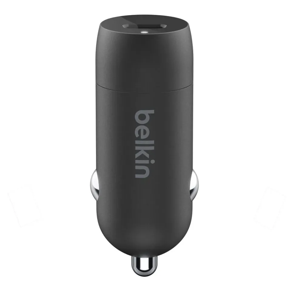 Belkin BOOST CHARGE 30W USB-C Power Delivery PPS nabíječka do auta, černá
