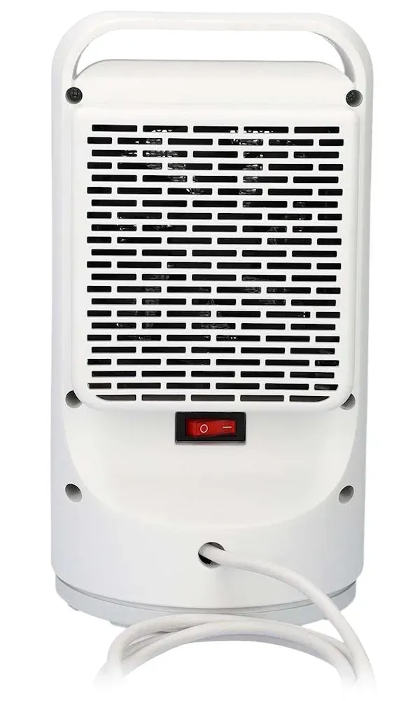 NEDIS Wi-Fi chytrý horkovzdušný ventilátor/ 1500 W/ 2 nastavení teploty/ rotace/ displej/ 10 - 49 °C/ bílý