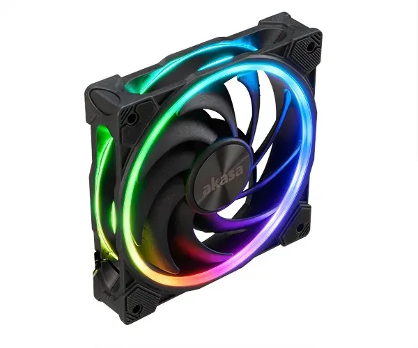 přídavný ventilátor Akasa SOHO AR LED 12 cm RGB