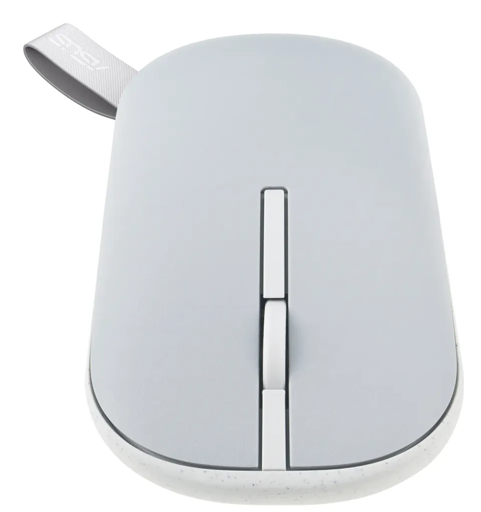 ASUS Marshmallow MD100 Lite/Cestovní/Optická/1 600 DPI/USB+BT/Šedá
