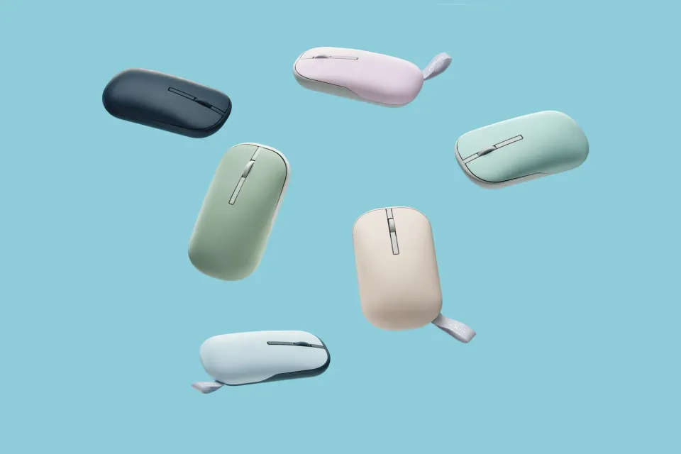 ASUS Marshmallow MD100 Lite/Cestovní/Optická/1 600 DPI/USB+BT/Šedá
