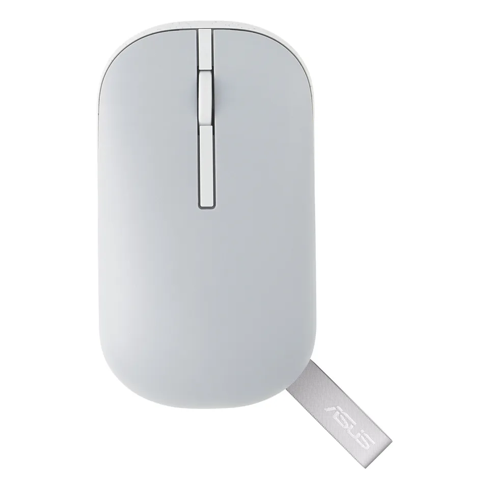 ASUS Marshmallow MD100 Lite/Cestovní/Optická/1 600 DPI/USB+BT/Šedá