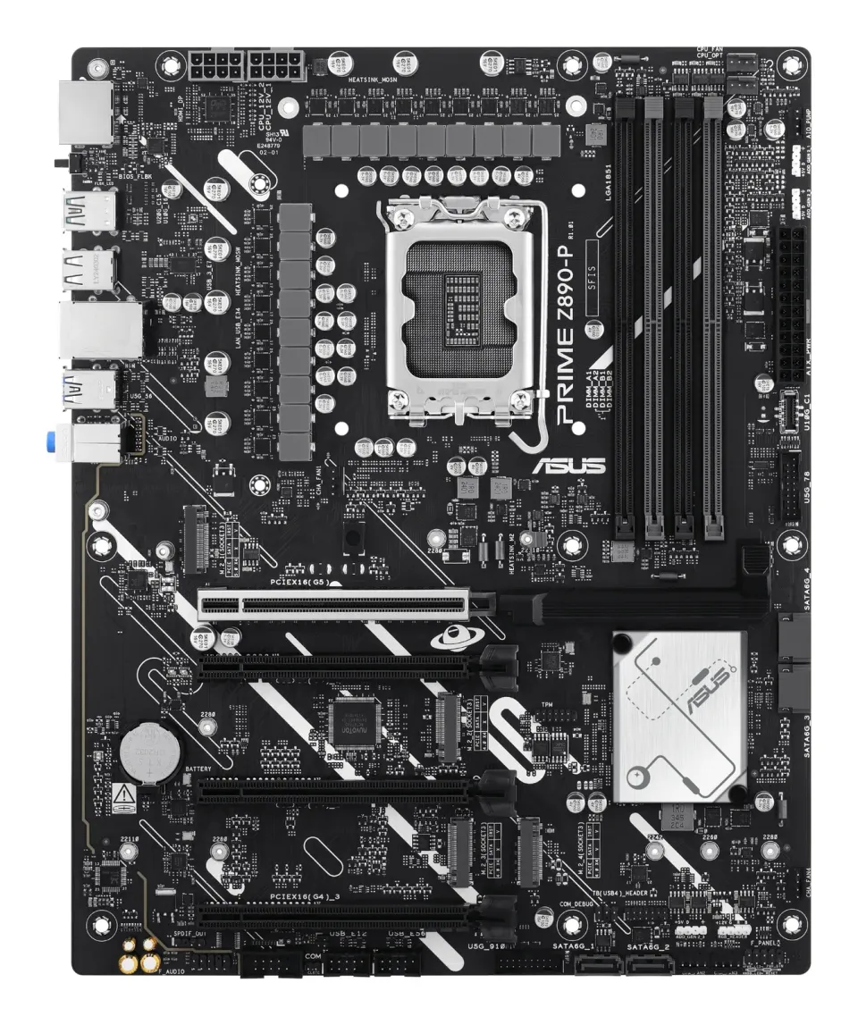 ASUS MB Sc LGA1851 PRIME Z890-P, Intel Z890, 4xDDR5, 1xDP, 1xHDMI, 1xUSB4, ATX